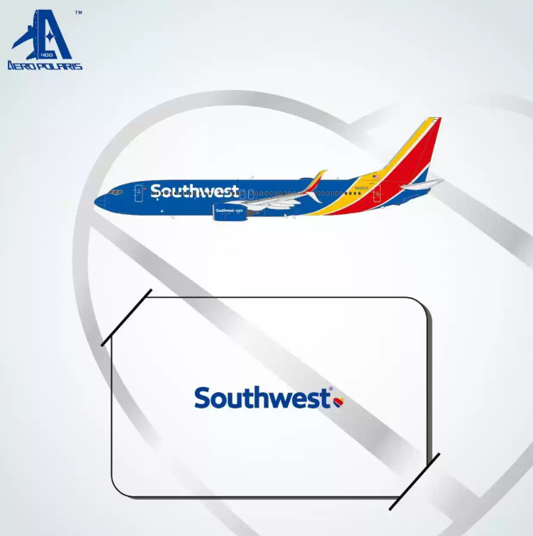 HA7380062 | Aero Polaris 1:400 | Boeing 737‑800 w/ Scimitar Winglets Southwest Airlines N8555Z | is due November 2026