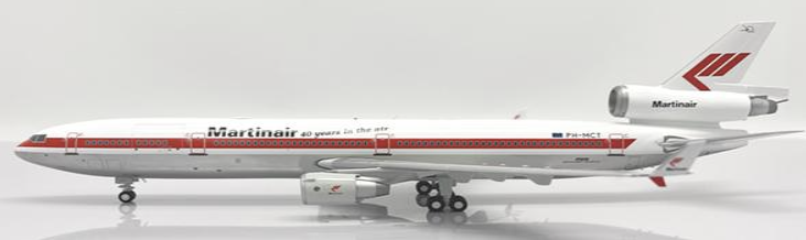 LH2371 | JC Wings 1:200 | MD-11CF Martinair 40 years in the air Polished PH-MCT