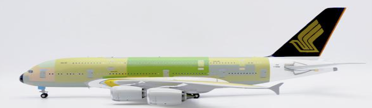 XX20065 | JC Wings 1:200 | Airbus A380 Singapore Airlines Bare Metal Reg: F-WWSM