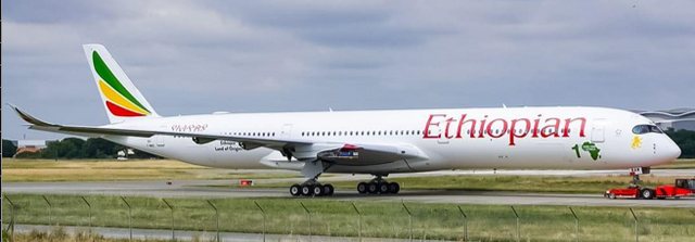 XX20514 | JC Wings 1:200 | Airbus A350-1000 Ethiopian Airlines 1st A350-1000 in Africa ET-BAW