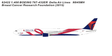 PM62422 | Panda Models 1:400 | Boeing 767-424ER Delta Air Lines N845MH