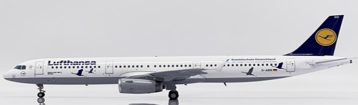 SA2032 | JC Wings 1:200 | Airbus A321 Lufthansa OC Crane Protection Germany D-AIRR | was due August 2024