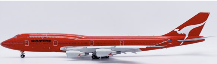 XX20376 | JC Wings 1:200 | Boeing 747-400 Qantas All Red VH-OEJ (Awaiting Stock)