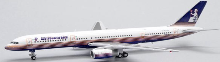 XX4274 | JC Wings 1:400 | Boeing 757-200 Britannia Airways Keep Duty Free G-BYAK