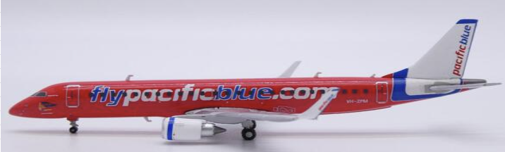 XX40127 | JC Wings 1:400 | Embraer ERJ-190AR Pacific Blue Airlines VH-ZPM | is due October 2024