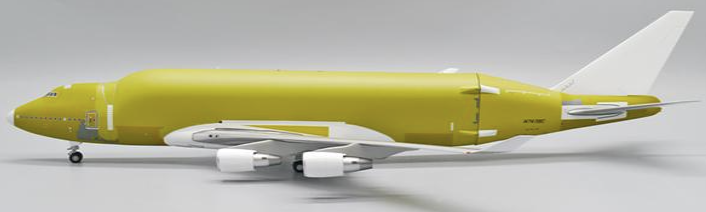 LH2165 | JC Wings 1:200 | Boeing 747-400LCF Boeing Company Bare Meta lN747BC | is due December 2024