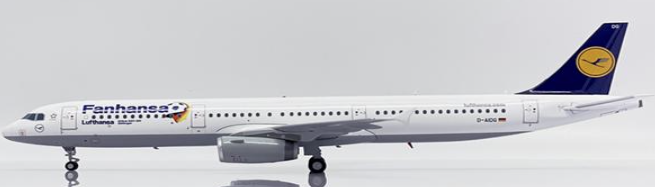 SA2033 | JC Wings 1:200 | Airbus A321 Lufthansa Fanhansa D-AIDG | is due February 2025