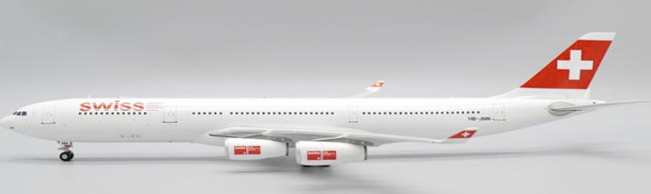 XX20214 | JC Wings 1:200 | Airbus A340-300 Swiss OC HB-JMN | is due February 2025