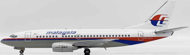 XX20254 | JC Wings 1:200 | Boeing 737-500 Malaysia Airlines 9M-MFH | is due February 2025