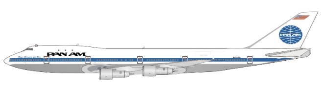 XX40365 | JC Wings 1:400 | Boeing 747-100 Pan Am Clipper Champion of the Seas Polished N734PA | is due February 2025