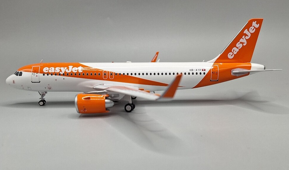 JF-A320-058L | JFox Models 1:200 | Airbus A320-251N EasyJet Switzerland HB-AYP