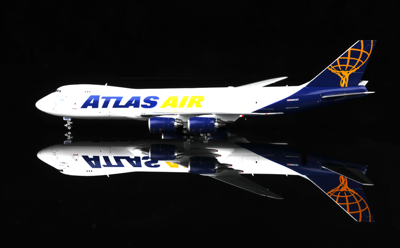 B632205C | HX Models 1:400 | Boeing B747-8F Atlas Air N860GT Interactive Version | is due July 2025