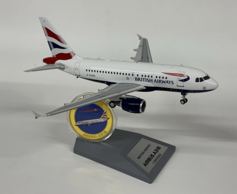 ARDBA096 | ARD Models 1:200 | Airbus A318 British Airways G-EUNA
