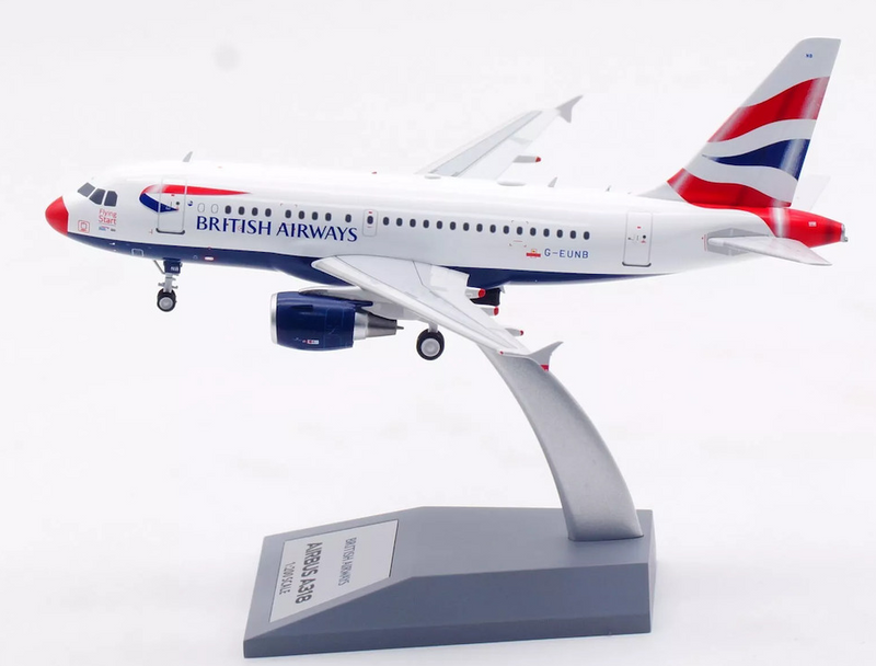 ARDBA123 | ARD Models 1:200 | Airbus A318-112/CJ British Airways G-EUNB RED NOSE