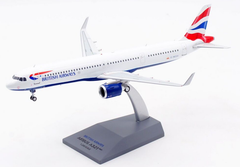 ARDBA57 | ARD Models 1:200 | Airbus A321neo British Airways G-NEOX (with stand)