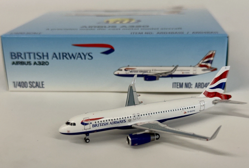 ARD4BA11 | ARD Models 1:400 | Airbus A320 British Airways G-EUYU
