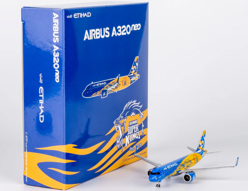 NG15058 | NG Models 1:400 | Etihad Airways A320neo A6-EJB (First A320neo for Etihad)