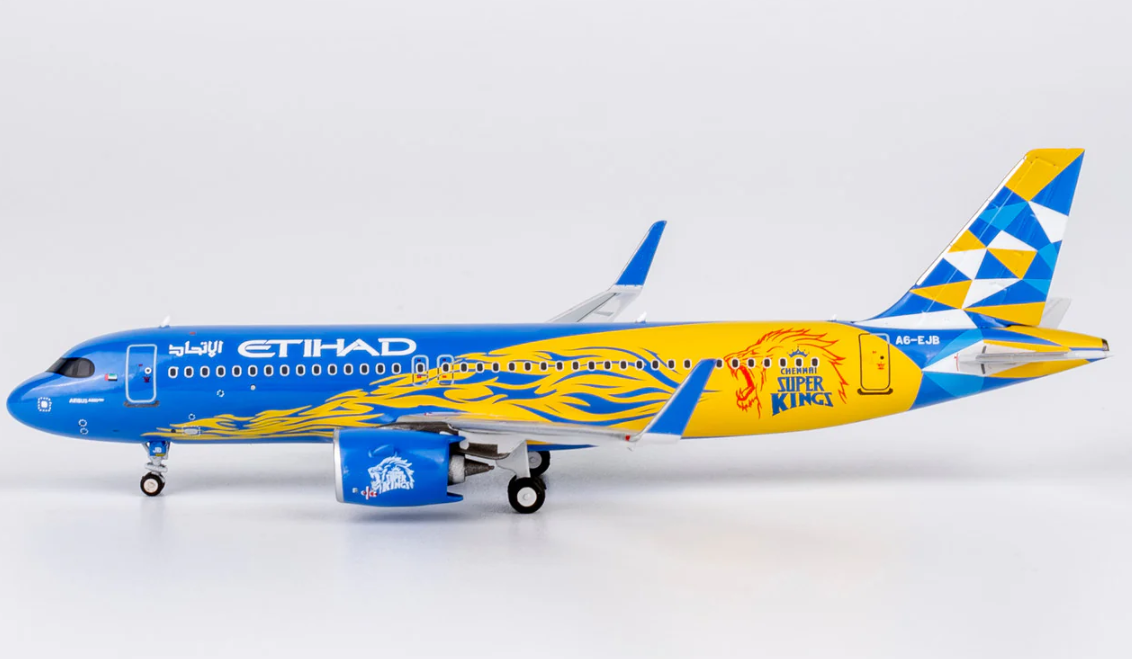 NG15058 | NG Models 1:400 | Etihad Airways A320neo A6-EJB (First A320neo for Etihad)