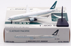 Aviation 400 Cathay Pacific Boeing 777-300ER B-KQV die-cast metal model.