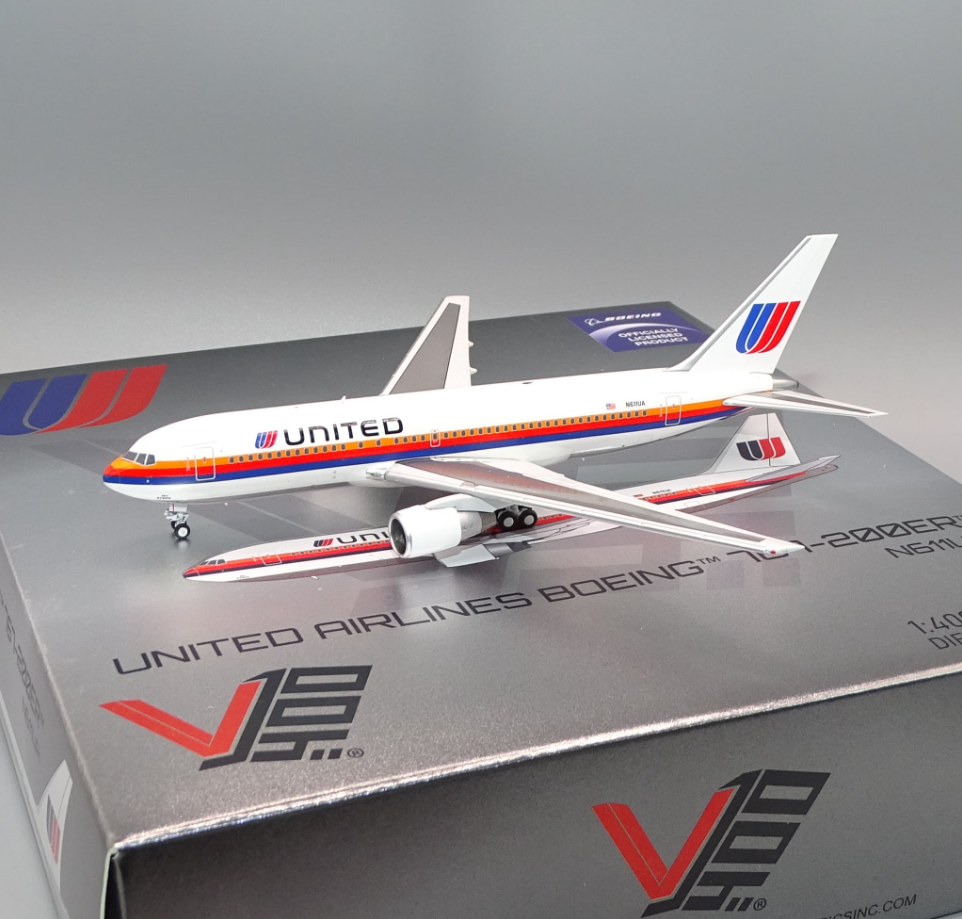 400007 | V1:400 Models | Boeing 767-200ER United Airlines N611UA