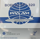 Z² 400-052-26 | Z² Models 1:400 | Boeing 707-320 Pan American World Airways N412PA | is due June 2026