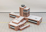 AG-LHROLDTOWER | Airport Accessories 1:400 | HEATHROW AIRPORT Old ATC Air Traffic Control Tower 1:400 Scale Building London