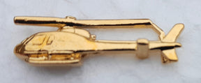 CL103 | Clivedon Collection Pin Badges | Eurocopter AS350 Squirell 22ct Gold plated pin badge