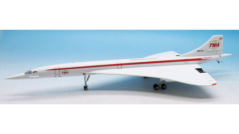 IFCONC1115 | InFlight200 1:200 | Concorde TWA N001TW (with stand)
