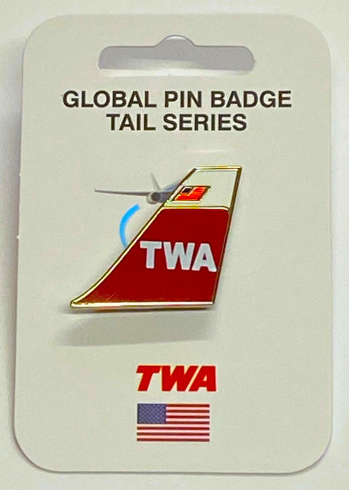 PINTWA | ARD Souvenirs Pin Badges | Tail Pin - TWA Trans World Airlines