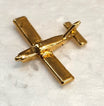 CL106 | Clivedon Collection Pin Badges | Socata TB.20 Trinidad Tobago 22ct Gold plated pin badge