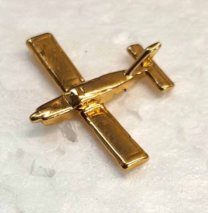 CL106 | Clivedon Collection Pin Badges | Socata TB.20 Trinidad Tobago 22ct Gold plated pin badge