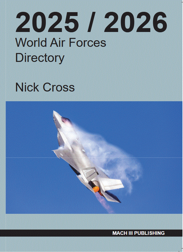 WAFD26 | Mach III Publishing Books | World Air Forces Directory 2025/2026