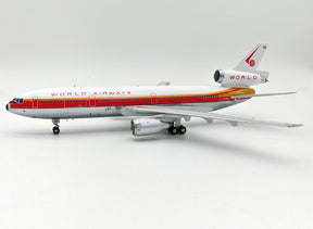 IF103WA1123P | InFlight200 1:200 | DC-10-30CF World Airways N108WA (polished, with stand)