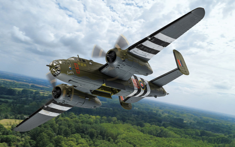 AA35316 | Corgi 1:72 | North American Mitchell Mk.III - HD372 'VO-B' - 'Grumpy' | is due Dec 2026