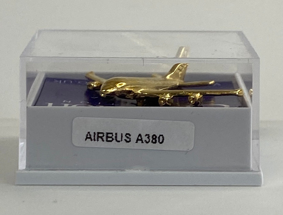 CL005EAR | Clivedon Collection Earrings | Airbus A380 22ct Gold plated Earrings