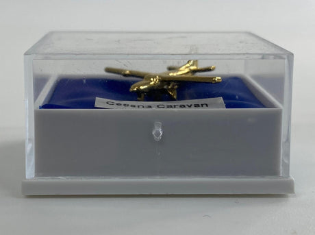 CL057 | Clivedon Collection Pin Badges | Cessna Caravan 22ct Gold plated pin badge