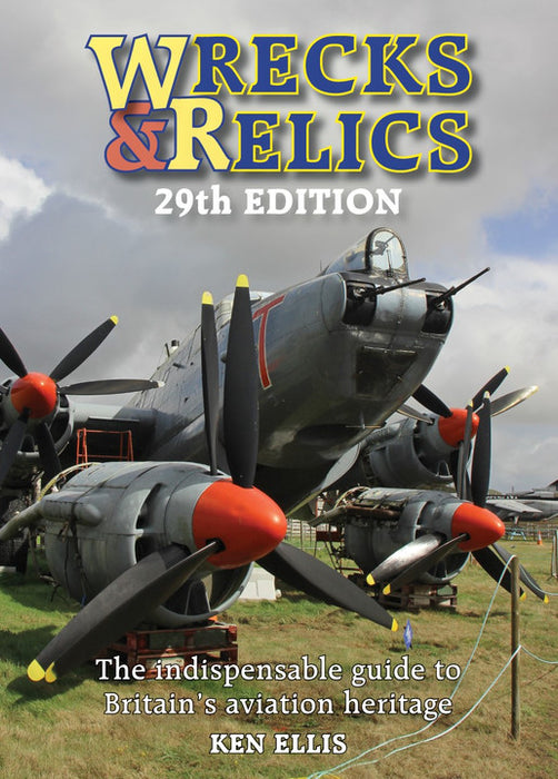 9781800353046 | Crecy Books | Wrecks and Relics - 29th Edition - by Ken Ellis