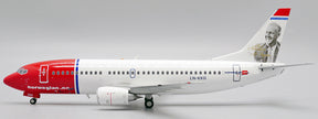 XX20178 | JC Wings 1:200 | Boeing 737-300 Norwegian Air Shuttle LN-KKQ, 'Real Norwegian' (with stand) | is due March 2025