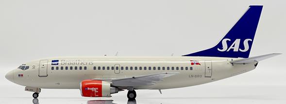 XX20259 | JC Wings 1:200 | Boeing 737-500 SAS Braathens LN-BRO (with stand) | is due March 2025