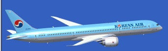 XX2029 | JC Wings 1:200 | Boeing 787-9 Korean Air HL8081 (flaps up, with stand)