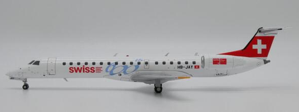 XX20442 | JC Wings 1:200 | Embraer ERJ-145 Swiss 600th Reg HB-JAY | is due October 2024