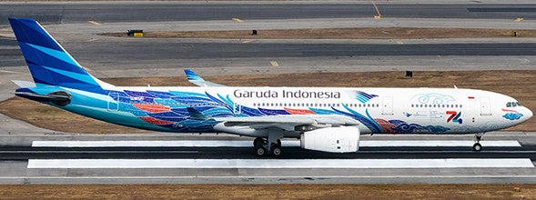 XX40170 | JC Wings 1:400 | Airbus A330-300 Garuda Indonesia Kembara Angkasa Reg: PK-GPZ