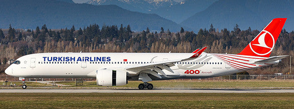XX40171 | JC Wings 1:400 | Airbus A350-900XWB Turkish Airlines 400th Aircraft Reg: TC-LGH