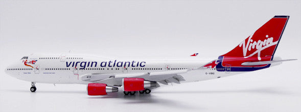 XX40224A | JC Wings 1:400 | Boeing 747-400 Virgin Atlantic G-VBIG, 'Tinker Belle' (flaps down)