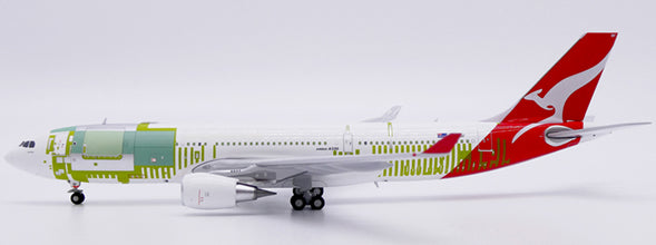 XX40244 | JC Wings 1:400 | Airbus A330-200(P2F) Qantas Freight VH-EBF, 'Bare Metal' | is due March 2025