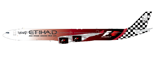 XX40385 | JC Wings 1:400 | Airbus A340-600 Etihad A6-EHJ, 'Formula 1' | is due March 2025