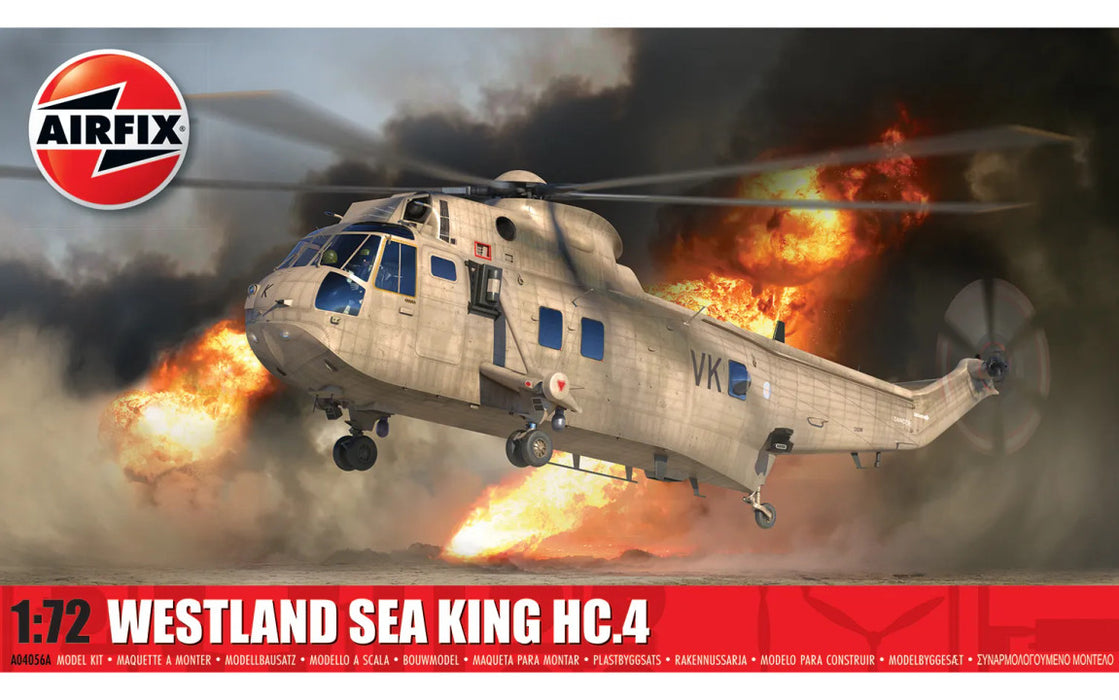 A04056A | Airfix 1:72 |  Airfix kit - Westland Sea King HC.4 Royal Navy 'operation Granby'