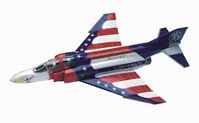 AA33206 | Corgi 1:72 | McDonnell F-4J Phantom, VX-4 Sqn. U.S. Navy 'Bicentennial Special', 1976 1:72 Scale