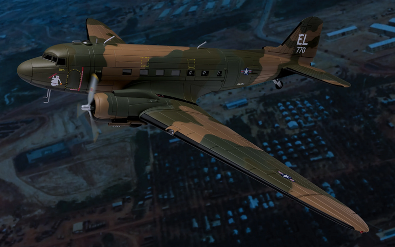 AA38212A | Corgi 1:72 | AC-47 Gunship ‘Spooky 71’