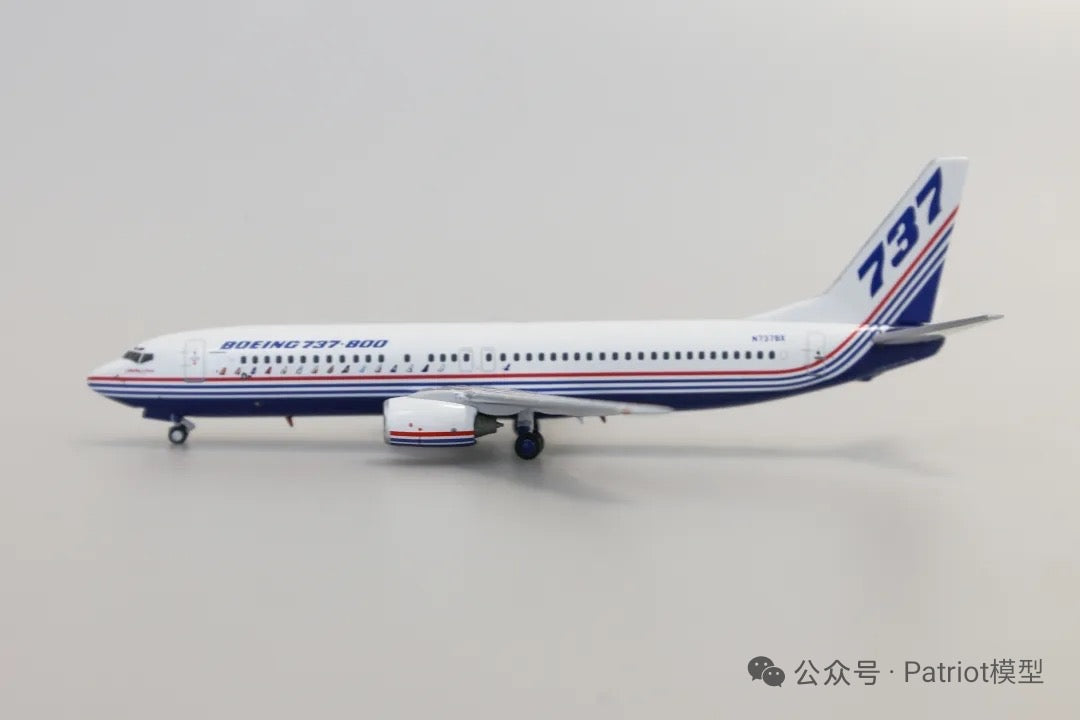 PT-400-033 | Patriot Models 1:400 | Boeing 737-8K5 Prototype Boeing House Colours N737BX | is due September 2026